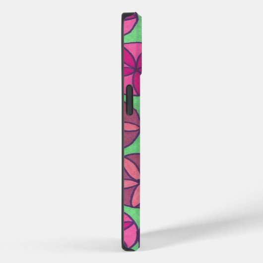 Preppy Flowers Case-Mate iPhone Case (Achterkant / Rechts)