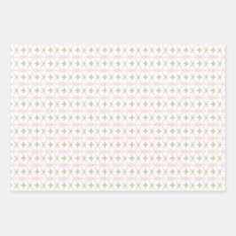 Preppy For Girl Pink Christmas Nutcracker Inpakpapier Vel
