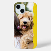 Preppy geel een foto schattig eenvoudig Case-Mate iPhone case (Achterkant)