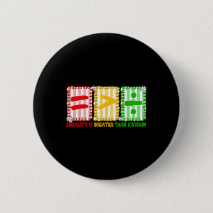 Preppy Gelijkheid Is Groter Dan Divisie Wiskunde Z Ronde Button 5,7 Cm