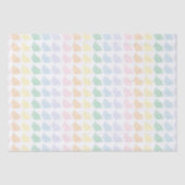 Preppy Gingham Pasen Bunnies Pastel Tissuepapier (Voorkant)