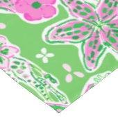 Preppy Giraffes Lily Pink Green Tafelkleed (Gekanteld)