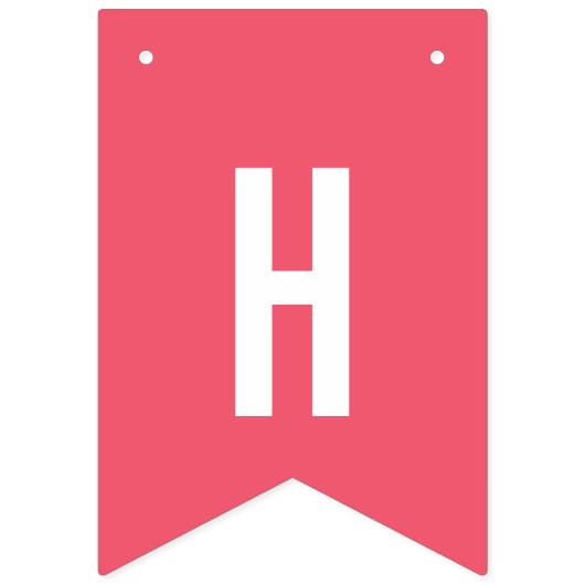 Preppy Girl Dinosaur Silhouette Birthday Banner (Tweede vlag)