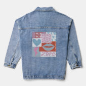 Preppy Girls Party Denim Jacket (Achterkant)