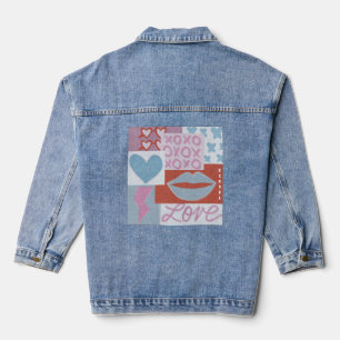 Preppy Girls Party Denim Jacket