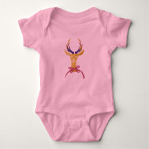 Preppy Gold Deer Antler-monogram afspelen