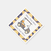 Preppy Goldfish Golf Cart Servet (Hoek)