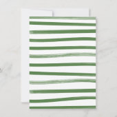 Preppy Golf Boy Verjaardagsfeestje Kaart (Achterkant)