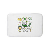Preppy Golf Coquette Badmat (Voorkant)