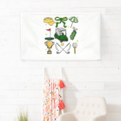 Preppy Golf Coquette Spandoek (Insitu)