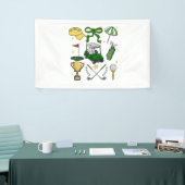 Preppy Golf Coquette Spandoek (Beurs)