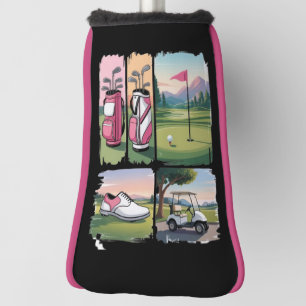 Preppy Golf Grappige Golf Liefhebber Seizoen Toern Golfheadcover