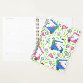 Preppy Golf Roze Blauw Groen Planner (Display)