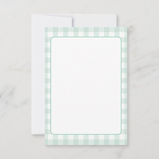 Preppy Goose Bedankkaart (Achterkant)