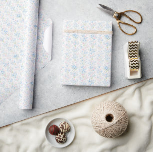 Preppy Grandmillennial Christmas Cadeaupapier