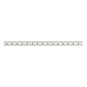 Preppy Grandmillennial Christmas Grosgrain Lint (Voorkant)