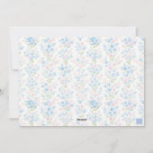 Preppy Grandmillennial Christmas Monogram Crest Feestdagenkaart (Achterkant)