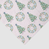 Preppy Grandmillennial Christmas Tissuepapier (Detail)