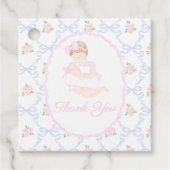 Preppy Grandmillennial Dolly & Me Bedankt Labels (Voorkant)