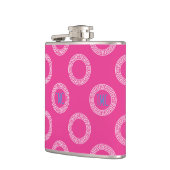 Preppy Greek Key Circles Sorority INITIALEN Colleg Heupfles (Links)