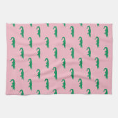 Preppy Green Alligator Theedoek (Horizontaal)