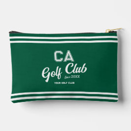 Preppy Green Golf Club Custom Crest Etui