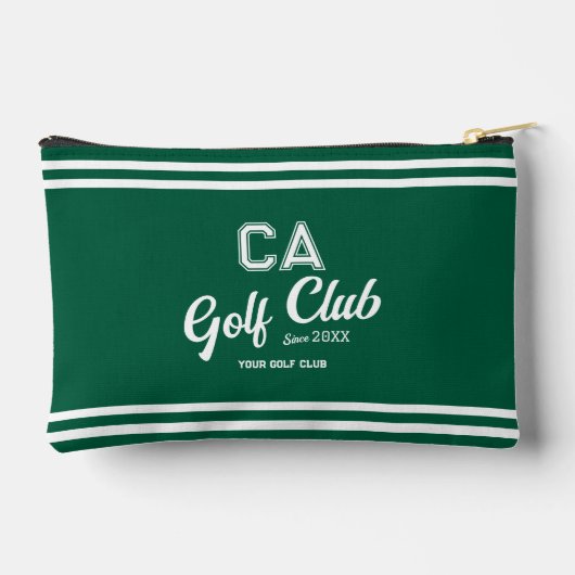 Preppy Green Golf Club Custom Crest Etui (Achterkant)