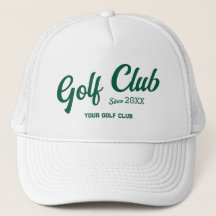 Preppy Green Golf Club Custom Crest Wit