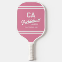 Preppy Green Pickleball Club Custom Crest Party