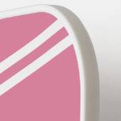 Preppy Green Pickleball Club Custom Crest Party Pickleball Paddle (Links Detail)