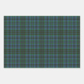Preppy Groen en Blauw Plaid Inpakpapier Vel (Voorkant 2)