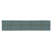 Preppy Groen en Blauw Plaid Korte Tafelloper (Horizontaal)
