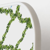 Preppy groen grandmillenial gepersonaliseerd pickleball paddle (Links Detail)