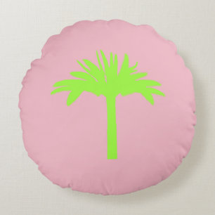 Preppy Groene Hoofdkussen van de Palm Rond Kussen