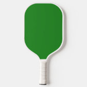 Preppy Groene Sierlijke Klassieke Monogram Pickleball Paddle (Achterkant)