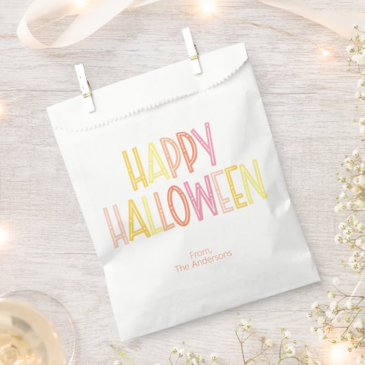 Preppy Happy Halloween Bedankzakje (Geknipt)