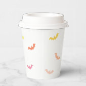 Preppy Happy Halloween Papieren Bekers (Rechts)