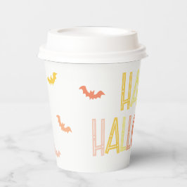 Preppy Happy Halloween Papieren Bekers