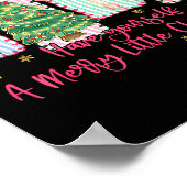 Preppy Have Yourself A Merry Christmas Nutcracker  Poster (Hoek)