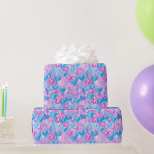 Preppy Hearts-inpakpapier Cadeaupapier