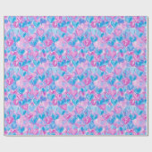 Preppy Hearts-inpakpapier Cadeaupapier (Vlak)