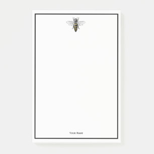 Preppy Heraldic  Bee #2 Wapenmunt C Post-it® Notes