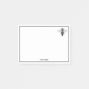Preppy Heraldic  Bee #2 Wapenmunt C Post-it® Notes