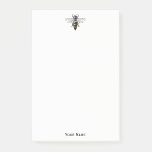 Preppy Heraldic  Bee #2 Wapenmunt C Post-it® Notes