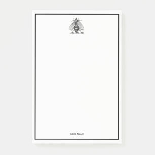 Preppy Heraldic  bijenlaag van het wapenembleem Post-it® Notes