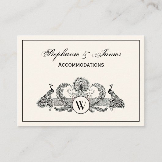 Preppy Heraldic Pineapple Coat of Arms Crest Visitekaartje (Voorkant)