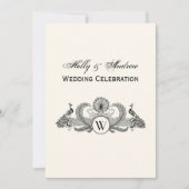 Preppy Heraldisch Ananas Wapen Crest Kaart (Voorkant)