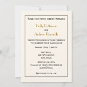 Preppy Heraldisch Ananas Wapen Crest Kaart (Achterkant)