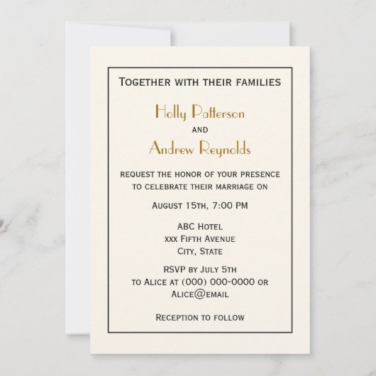 Preppy Heraldisch Ananas Wapen Crest Kaart (Achterkant)