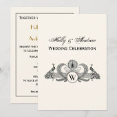 Preppy Heraldisch Ananas Wapen Crest Kaart (Voorkant / Achterkant)